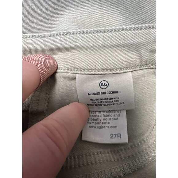 AG Adriano Goldschmied Farrah Ankle Seamless High-Rise Skinny Jeans Size 27R - Picture 7 of 12